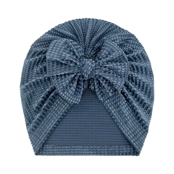 EnJoCho Baby Boys Girls Solid Cap Beanie Bowknot Elastics Turban Hat Toddler Kids Cute Fashion Home Outing Cute Clothes Accessories
