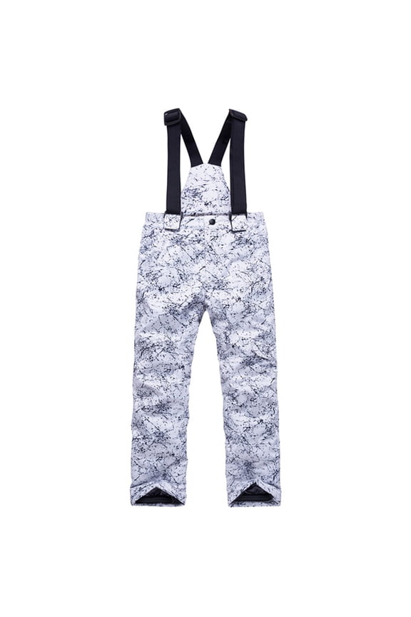 Baby Boys Outfits Toddler Snow Pant | Winter Ski W Cargo Stash Pocket | Insulated Convertible Snowsuit for Girls & Boys Winter Trendy Outfits 5-6 Years