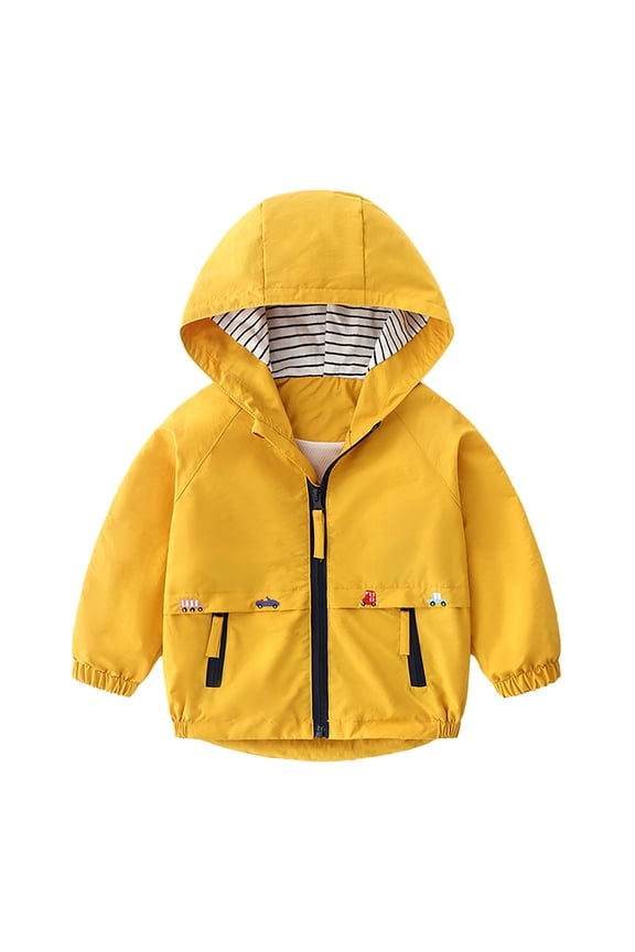 Baby Boys Small Children Spring Jacket Rushing Jacket Outerwear Tops Lightweight Windbreaker Coat Casual Boys Clothes Jacket