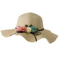 thumbnail image 1 of EnJoCho Baby Flower Breathable Hat Straw Sun Hat Kids Summer Cap Boy Girls Hats Cute Beach Sunhat Casual Outdoor Caps, 1 of 5