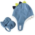 thumbnail image 1 of EnJoCho Baby Girls Boys Soft Warm Dinosaur Hat Kids Winter Hats With Earflap Cap Toddler Kids Soft Home Outing Headband, 1 of 4
