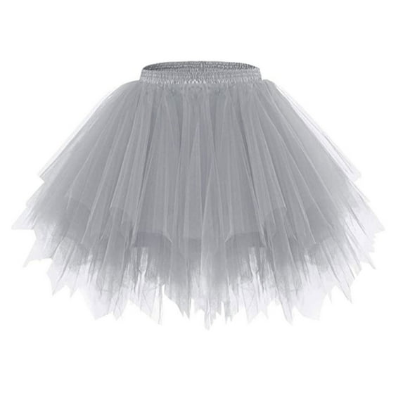 EnJoCho Baby Girls Soft Tutu Skirt toddler Kids Solid Party Carnival Girl Mesh Tulle Princess Skirt Little & Big Children Summer Fashion Party Dresses 6-10 Years