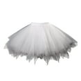 thumbnail image 1 of EnJoCho Baby Girls Soft Tutu Skirt toddler Kids Solid Party Carnival Girl Mesh Tulle Princess Skirt Little & Big Children Summer Fashion Party Dresses 6-10 Years, 1 of 4