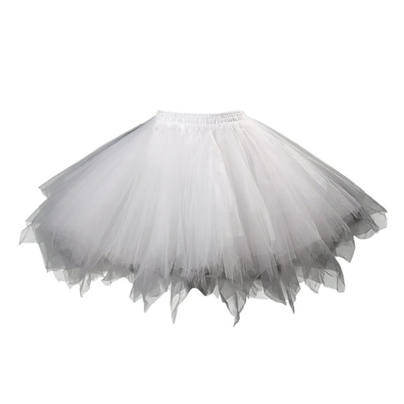 EnJoCho Baby Girls Soft Tutu Skirt toddler Kids Solid Party Carnival Girl Mesh Tulle Princess Skirt Little & Big Children Summer Fashion Party Dresses 6-10 Years