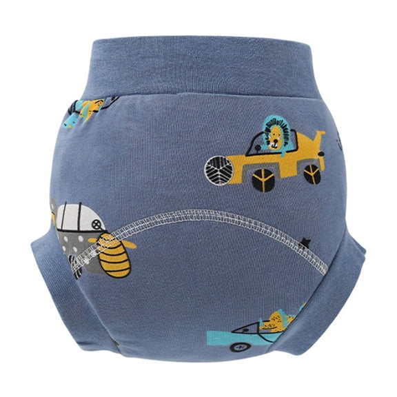 EnJoCho Baby Swim Diapers, Baby Boys Pattern Printing Cotton Breathable Swimming Trunks Baby Summer Swimming Trunks Reusable Adjustable Washable Waterproof Swimming Diaper for Boy's and Girl's