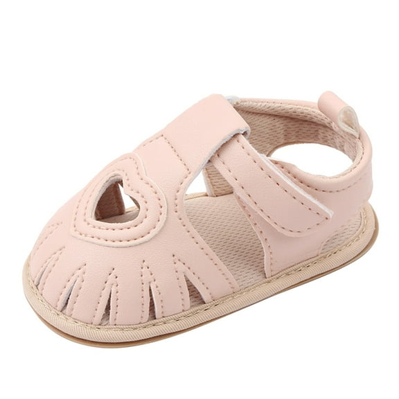 EnJoCho Baby Wedding Sandals for Boys Girls, Soft-Sole Crib Shoes with Delicate Embellishments, First Walker Footwear for Babys Photoshoots & Formal Events