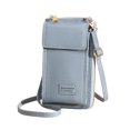 thumbnail image 1 of EnJoCho Bags Women's Mobile Phone Body Bags Zipper Shoulder Crossbody Bag Single Fashion Messenger Bags Trendy Matching Bags for Male Female for Travel Casual Use Clearance, 1 of 1