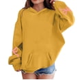 thumbnail image 1 of EnJoCho Bow Hoodie for Girls Kids Graphic Cute Hoodies Girl's Leopard Sweatshirts Prints Casual Pullover Sweatshirt, 1 of 7