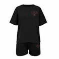 thumbnail image 1 of EnJoCho Boys 2 Piece Casual Outfit Summer Short Sleeve T-Shirt and Track Shorts Set Round Neck Basic Tracksui𝗍 Sportswear Playtime Comfort, 1 of 6