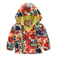 thumbnail image 1 of EnJoCho Boys Coats Size 18 20 Youth Big Kids Toddler Boys Girls Casual Jackets Printing Cartoon Hooded Outerwear Zipper Coats Long Sleeve Windproof Coats Baby Kids Boy Girl Winter Fall Rain Coats, 1 of 4