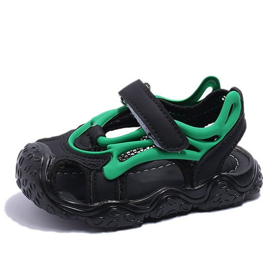EnJoCho Boys Girls Cool Sandals Kids Summer Sports Sandals Toddler Little Boys Closed Toe Hiking Outdoor Sport Sandals Toddler Kids Fashion Casual Shoes