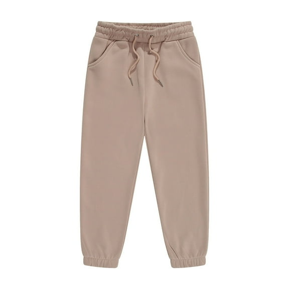 EnJoCho Boys Girls Kids Baggy Sweatpants Elastic Waist Wide Leg Cute Pockets Pants Streetwear Casual Joggers Trousers Comfortable Loose Fit Fashion Hi𝗉 Ho𝗉 Style Oversized Outfit