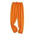 thumbnail image 1 of EnJoCho Boys Girls Long Bloomers Basic Harem Pants Solid Loose Elastic Waist Joggers Sweatpants Lounge Wear Fall Outfit Kids Baby Girls Boys Cotton Pull On Solid Elastic Basic Harem Long Pants, 1 of 3