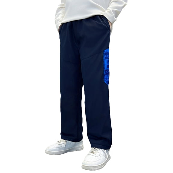 EnJoCho Boys Girls Velvet Thickened Windproof Coldproof Outdoor Hiking Pants Winter Warm Soft Fleec𝖾 Lined Thermal Trousers Snow