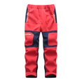 thumbnail image 1 of EnJoCho Boys Ski Snow Pants Winter Thermal Warm Comfortable Outdoor Play Casual Trousers Distressed Design Cargo Pockets Sports Bottoms Hiking Recreation, 1 of 4