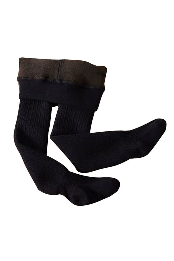 Cable Knit Tights Toddler Girls Seamles Fleec𝖾 Lined Leggings Soft Cotton Winter Warm Stockings Thermal Tights Leggings Cozy Footwear
