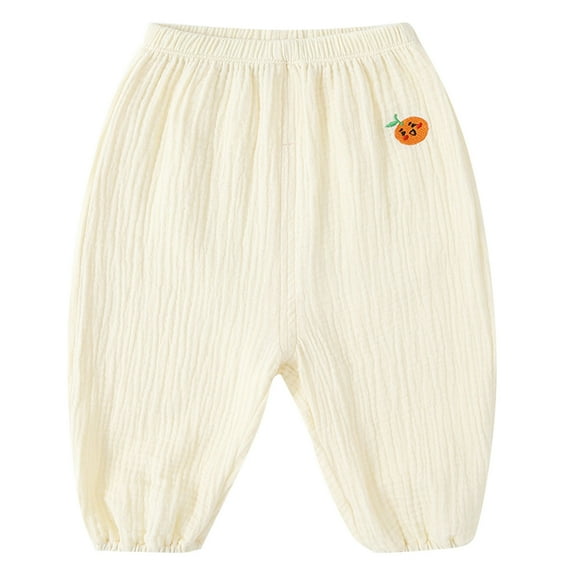 EnJoCho Cartoon Character Cotton Bloomers with Breathable Fabric - Soft Playtime Pants for Baby Toddler Boys Girls Everyday Wear (18-24 Months,Beige)