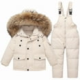 EnJoCho Child Boy Outfits Kids 2 Piece Snowsuit Toddler Baby Boys Girls