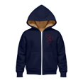 thumbnail image 1 of EnJoCho Children Valentine Day Sher𝗉a Fleec𝖾 Hoodie Full Zip Up Winter Jacket Heart Print Thick Warm Hooded Sweatshirt Thermal Coat, 1 of 7