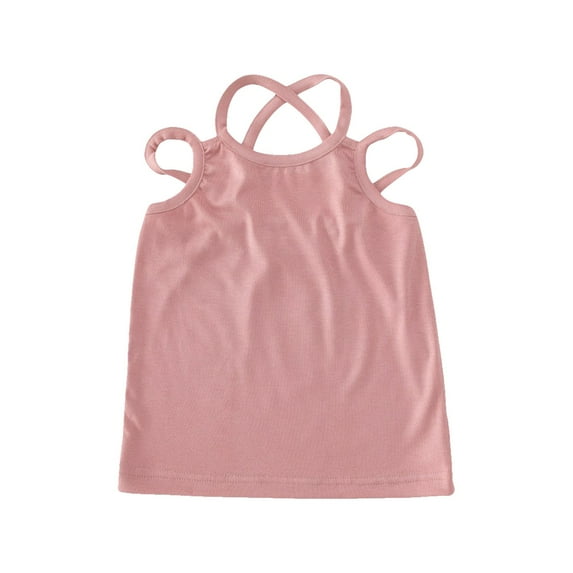EnJoCho Children's Casual Clothes Summer Top for Girls Cotton Blend Kids Underwear Girls Camisole Children Undershirt Baby Singlet Toddler Clothing Cute Trendy Tops for Girls