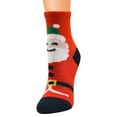 thumbnail image 1 of EnJoCho Christmas Women's Cartoon Floor Socks Thicken Warm Non-slip Sleeping Socks Slippers Socks Coral Fleece Sleep Socks For Ladies With Thick Material Coral Winter Sleeping Socks For Ladies, 1 of 2