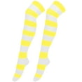 thumbnail image 1 of EnJoCho Clearance Christmas Compression Socks 1 Pair Christmas High Long Stockings for Womens Over Knee Socks Christmas Party Socks Knee High Long Striped Stocking Socks Xmas Themed Charming Socks, 1 of 4