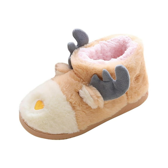 EnJoCho Clearance Comfy Slippers for Women Christmas Slippers Holiday Slipper House Shoes Slipper for Women Fuzzy Outdoor Indoor Bedroom Slippers Adult Family Winter Warm Comfy Indoor Slippers Shoes