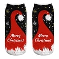 thumbnail image 1 of EnJoCho Clearance Comfy Socks Women Fashion Three-dimensional Printed Socks Christmas Socks Adult Xmas Themed Charming Socks Heated Socks Bulk, 1 of 2