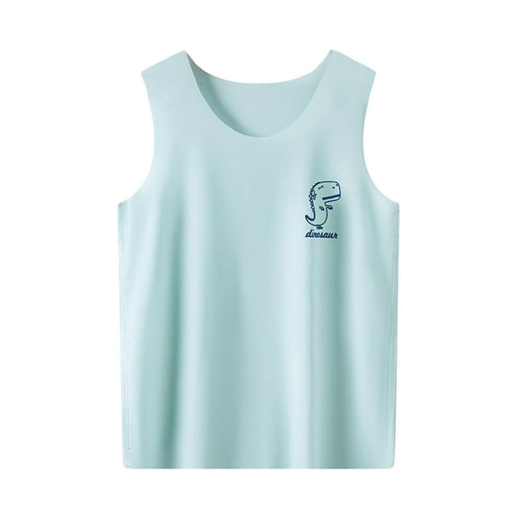 EnJoCho Clearence Toddler Boys Tank Tops Sleeveless Shirt Toddler Boys Girls Sleeveless Vest Tops Solid Color Cool Homewear Casual Tops For Children Clothes