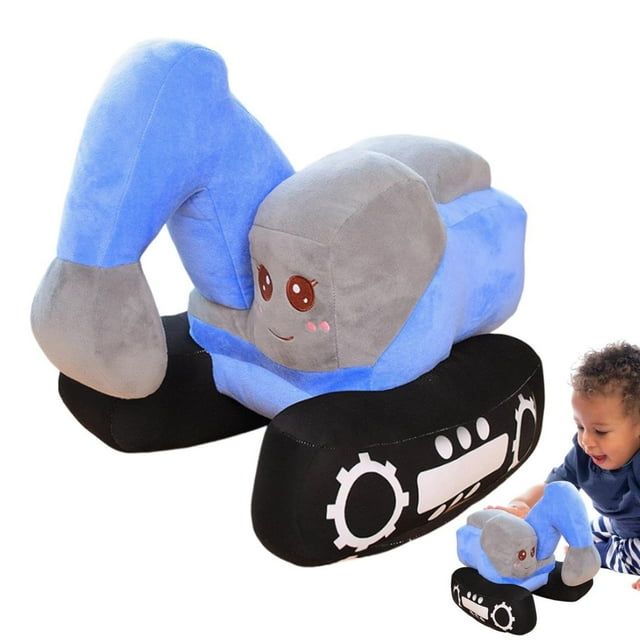 pdqouc Cute Excavator Plush Doll Small Cuddly Plush Toys Soft Cartoon
