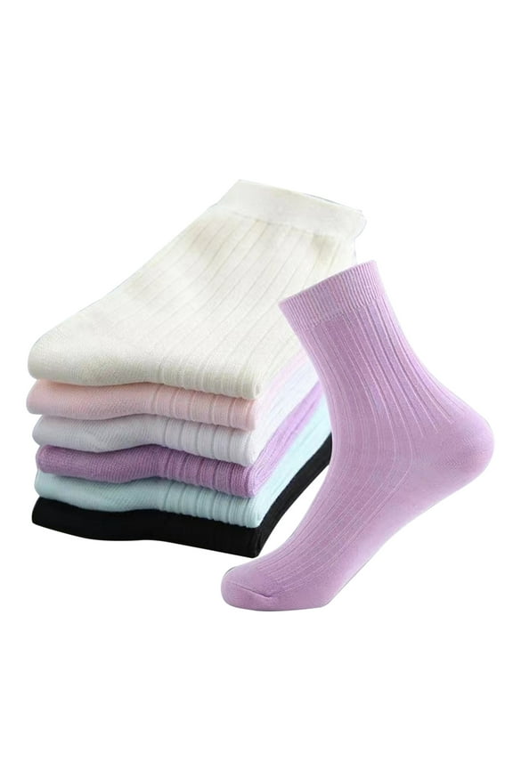 Fashion Mid-Calf Socks For Women Statement Women'S Short Socks Crew-Length Socks For Women Warm Christmas Fashion Windproof Printing Mid Tube Socks Long Tube Cotton Socks