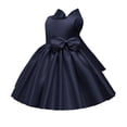thumbnail image 1 of EnJoCho Flower Girls Dress Wedding Pageant Satin Formal Dresses Toddler Birthday Party Princess Ball Gown Tutu Dress Kids Princess Dress Ruffle Sleeve Girls, 1 of 3