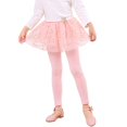 thumbnail image 1 of EnJoCho Girls 2 In 1 Skirted Leggings High Waist Color Stretchy Pants Cute Skirt Overlay Bottoms Designed For Daily Casual Wear Stage Performance Kids Dressy Outfit, 1 of 6