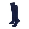 thumbnail image 1 of EnJoCho Girls' Big Boys' Solid Long Socks Nylon Pressure Calf Socks Above Knee Length Kids Boys Girls Soft Cute Casual Sports Socks Students School Home Indoor&Outdoor Wear, 1 of 3