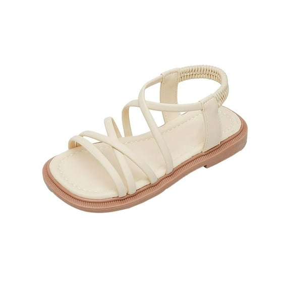 EnJoCho Girls Casual Sandals Open Toe Mesh Design Sandals Flat Sandals Summer Dress Shoes Casual Fashion Shoes Beach Shoes Sandals