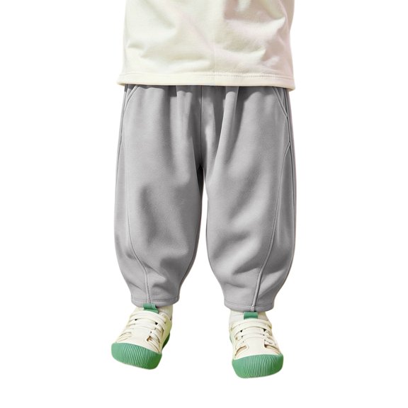 EnJoCho Girls Casual Wide Leg Sweatpants Elastic High Waist Loose Straight Trousers Soft Streetwear Pants For Daily Wear Girls’ Oversized Sweatpants School
