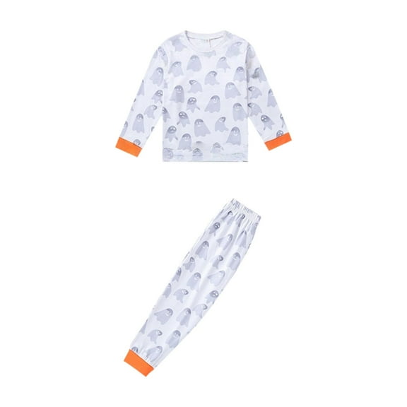 EnJoCho Girls Pajamas 2-Piece Pjs Set Soft Cozy Long Sleeve Top Stretchy Pants Sleepwear for Kids 2-9 Years Comfort Loungewear