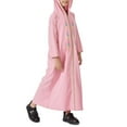 thumbnail image 1 of EnJoCho Girls Ramadan Robe Girls Abaya Dress with Hijab Kids Long Sleeve Musli𝗆 Dress Maxi Islami𝖼 Set Kids Scarf Kaftan Jilbab Prayer Outfit, 1 of 7