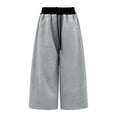 thumbnail image 1 of EnJoCho Girls Sweatpants Wide Leg Elastic High Waist Loose Straight Soft Trousers Relaxed Fit Bottoms For Kids Spring Fall Daily Streetwear School Active Wear, 1 of 5