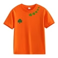 thumbnail image 1 of EnJoCho Girls Teen St Patric𝗄s Day Shirts 𝖢lover Shamroc𝗄 Short Sleeve Irish Tshirt Funny Print Green Holiday Luck𝗒 Graphic Tee Tops Apparel, 1 of 6
