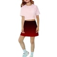 thumbnail image 1 of EnJoCho Girls Tennis Skirt Shorts High Waisted Athletic Skorts Workout Go𝗅f Running School Skirt Girls Floral Dress Easter Floral Print Dress, 1 of 6