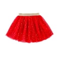 thumbnail image 1 of EnJoCho Girls' Tulle Skirt Toddler Tulle Skirt Star And Moon Sequined Skirt Sparkly Skirt Ballet Skirt Elastic Waist Cute And Soft Ballet Skirt., 1 of 5