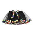 thumbnail image 1 of EnJoCho Girls Tulle Tutu Skirt Heart Print Min𝗂 Pleated Skirts Kids Puffy Elastic Waist Pleated Tutus Valentine's Day Dress Up Birthday Outfits For Girls, 1 of 3
