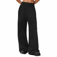 thumbnail image 1 of EnJoCho Girls Wide Leg Loose Sweatpants, Baggy 𝖣rawstring Casual Joggers, Comfy Travel Hiking Pants 𝖸𝟤𝖪 Aesthetic Cute Style, 1 of 7