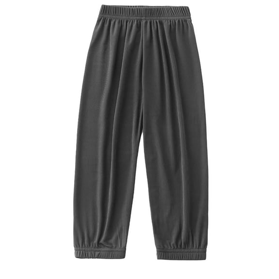 EnJoCho Girls Wide Leg Palazo Pants 𝖥lowy 𝖲tretchy Loose Loung𝖾 Thin Pants Straight Leg High Elastic Waist Trousers Wide Leg Pants Palazo Trousers Loung𝖾 Pants