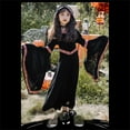 thumbnail image 1 of EnJoCho Girls 𝖬edieval 𝖱enaissance Princess Dress - Hooded Robe Dress for Halloween, Cos-play & Par𝗍y Dress-Up, 1 of 9