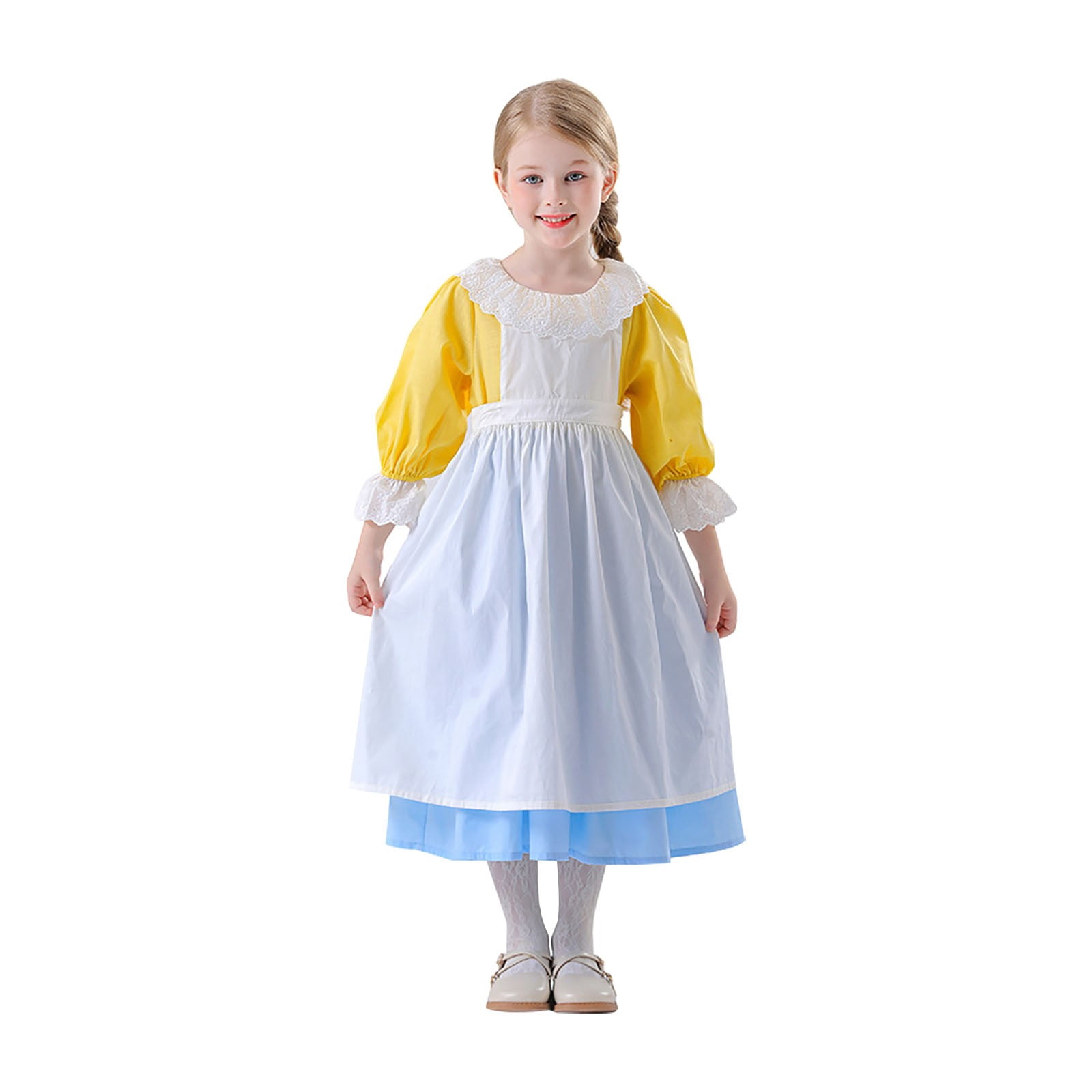 knee length dresses for ladies 1950s Vintage Simplicity Pattern 4862 Toddler Girls Colonial Costume –  Vintage4me2 main image 0