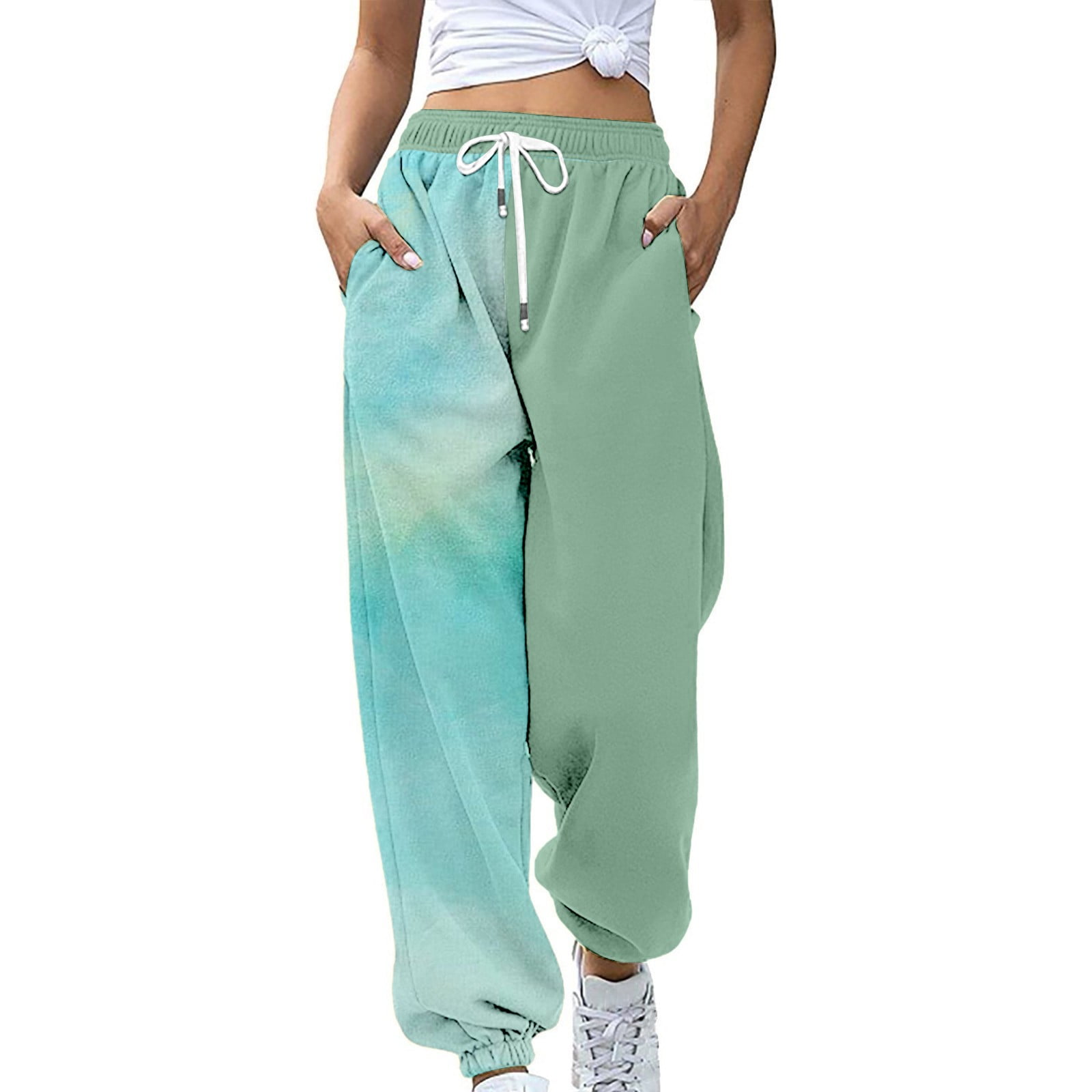 EnJoCho Gradual Womens Pants Women’s Sweatpants High Waisted Casual