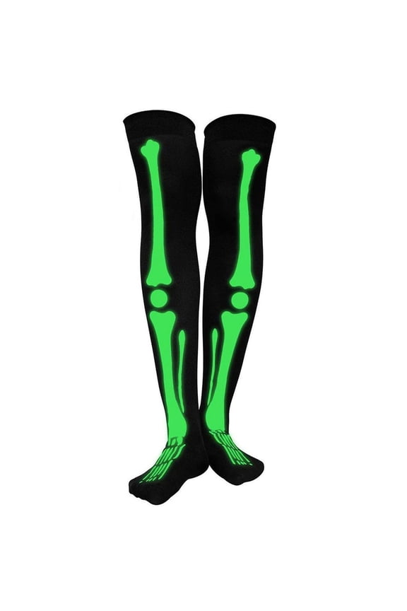 Halloween Prom Props Glow In The Dark Skeleton Skeleton Gloves Stockings Halloween Party Clothing Winter Fall Role Play Cute Funny Outfits for Baby Boy Girl