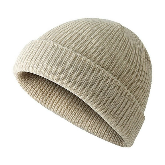 EnJoCho Hats for Big Kids Students Knit Cap Autumn Winter Solid Color Warm Cozy Ski Skully Stocking Cap Knitted